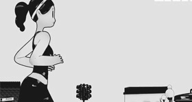 阿迪运动产品 动画制作