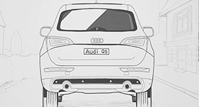 Audi Q5  动画制作