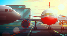 插画风格设计  动画制作