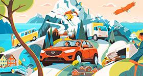 卡通插图设计 动画制作