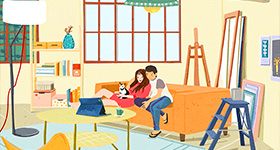 手绘插画设计 动画制作