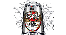纯生啤酒品牌包装设计  动画制作