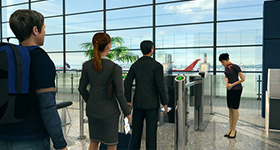 广州白云机场动画制作