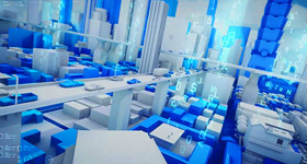 城市 三维动画制作